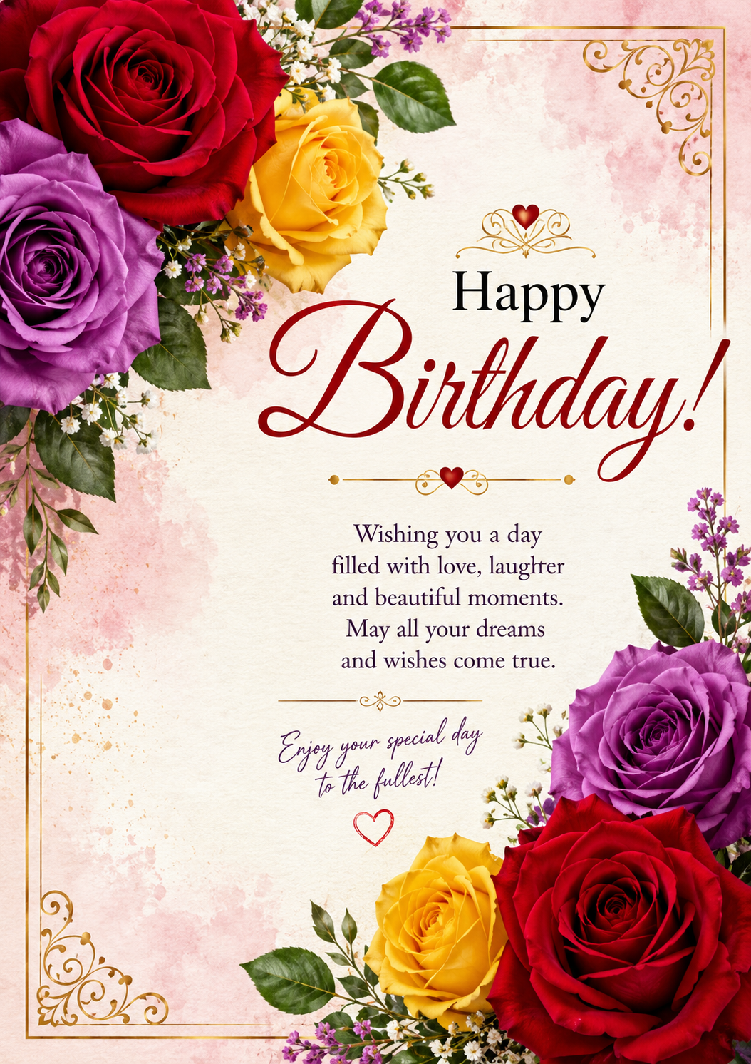 Birthday Greetings Card