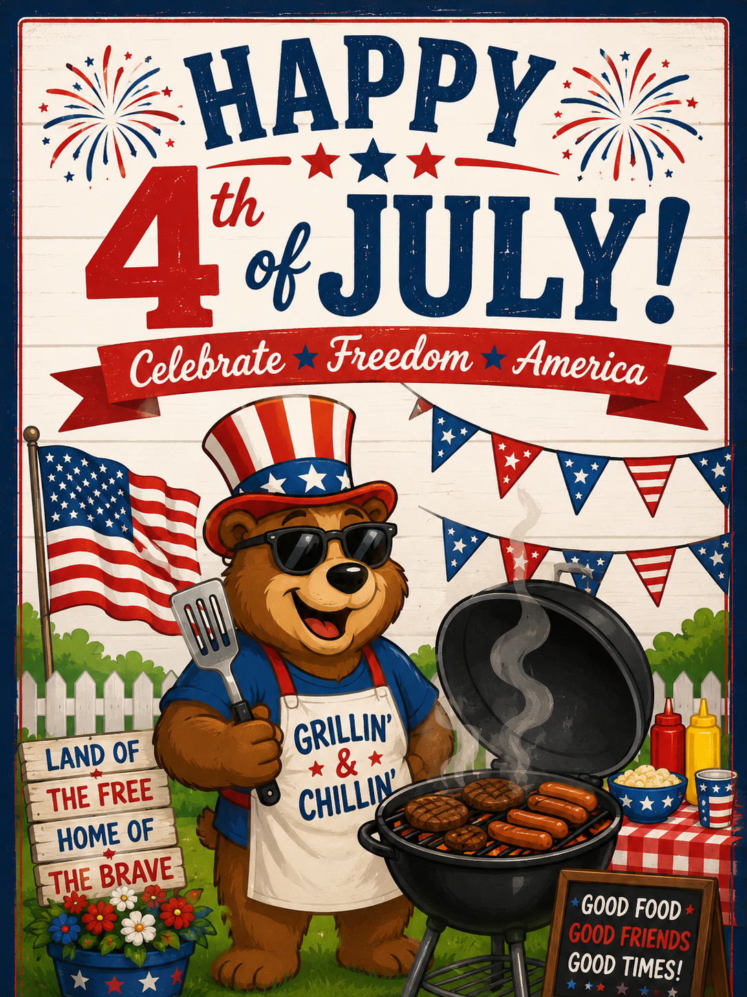 Independence Day wall art