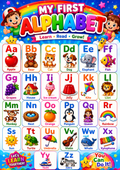 Kids Learning Alphabet – Printable PDF