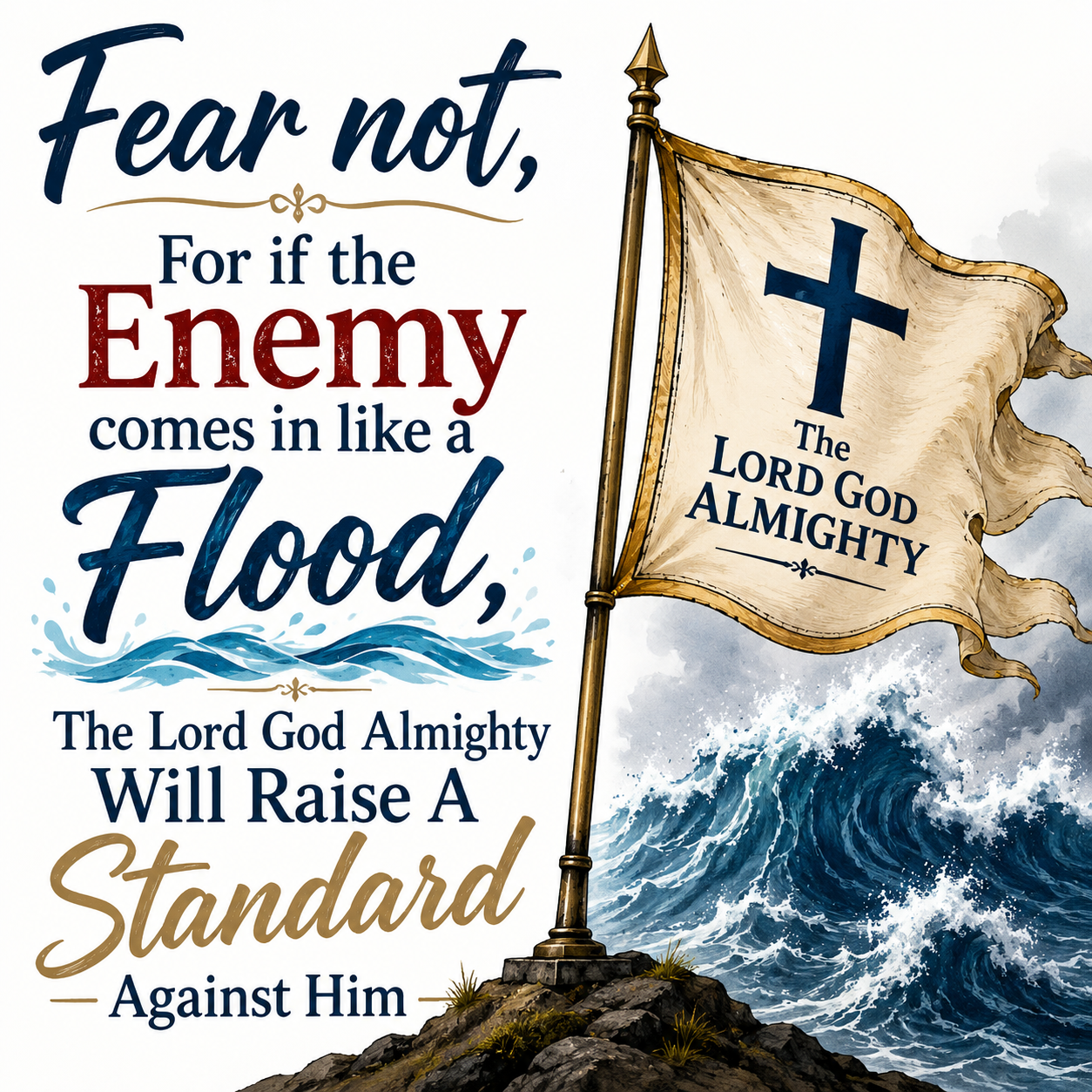 Feat Not, Because Our God is Mighty