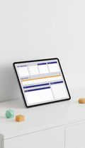 Printable Habit Tracker With Visual Accents